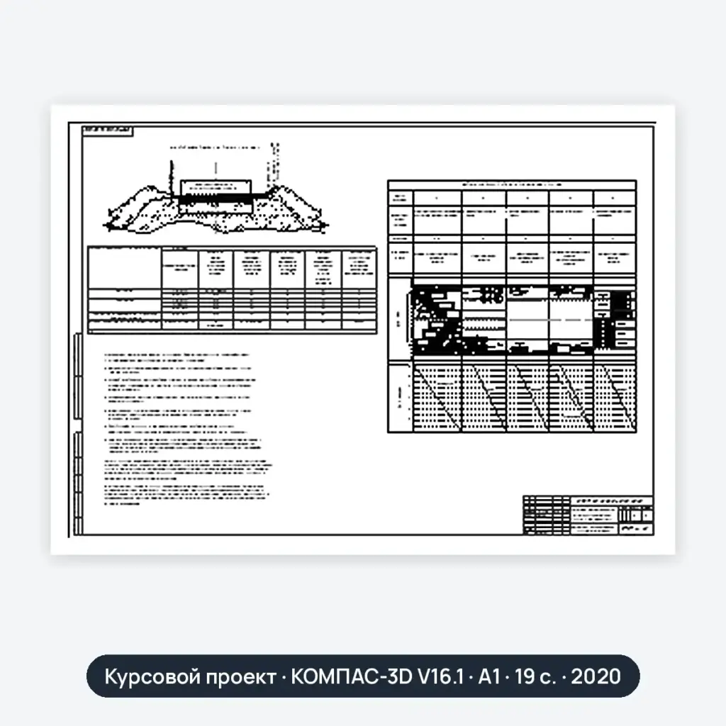 Курсовой проект: Эксплуатация транспортных сооружений (вариант 30)