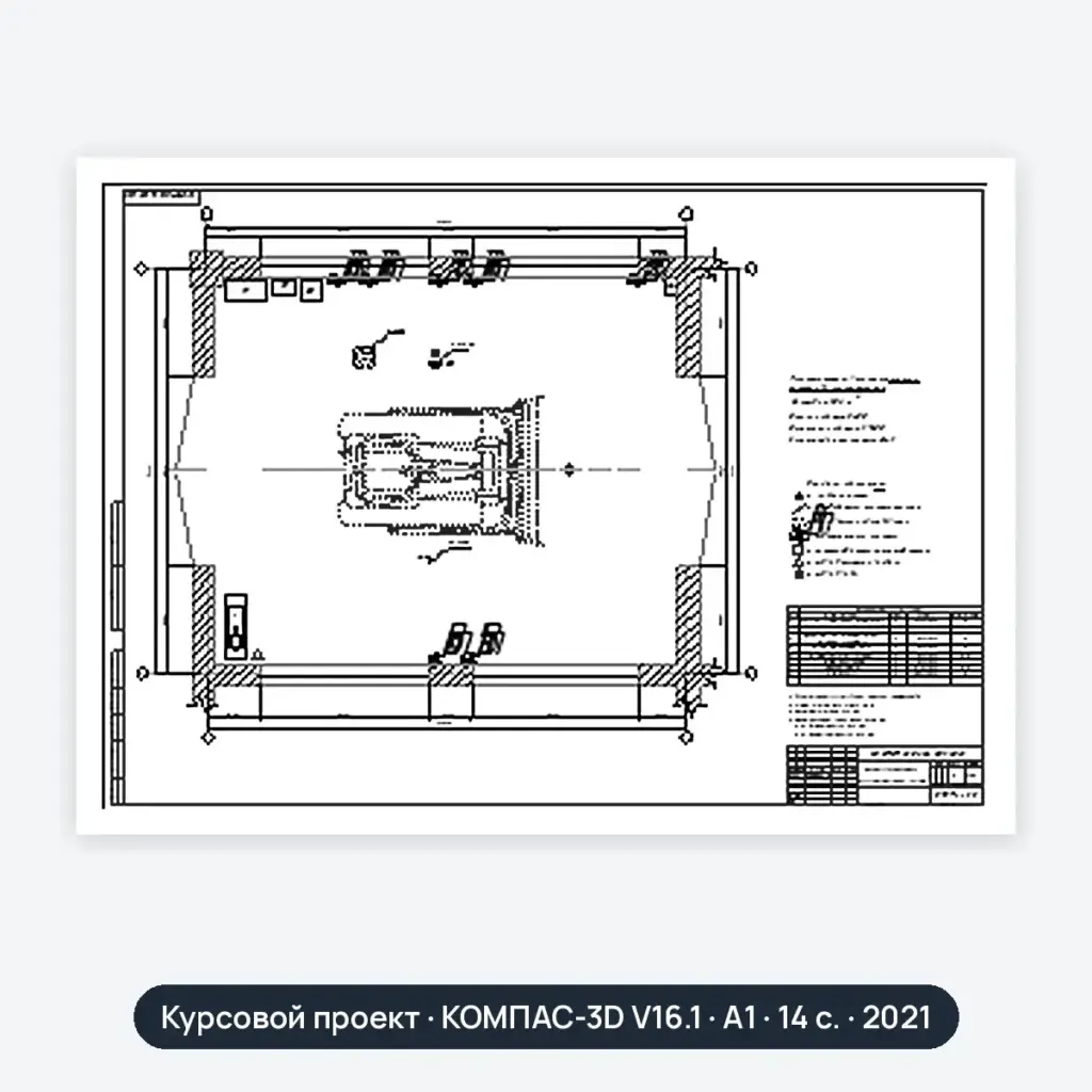 Курсовой проект: Проектирование участка ежедневного обслуживания (ЕО) АТП