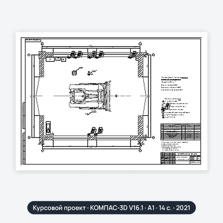Курсовой проект: Проектирование участка ежедневного обслуживания (ЕО) АТП