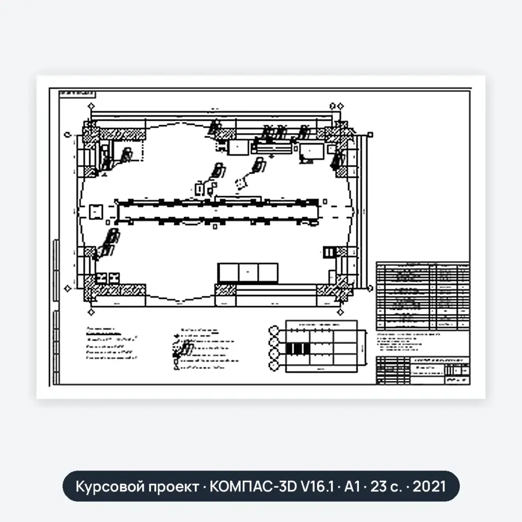 Курсовой проект: Предприятия по ремонту СДМ (вариант 3)